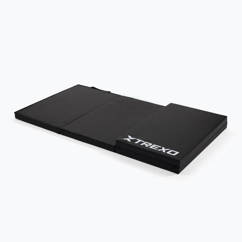 Гимнастически матрак, голям, сгъваем TREXO black 3