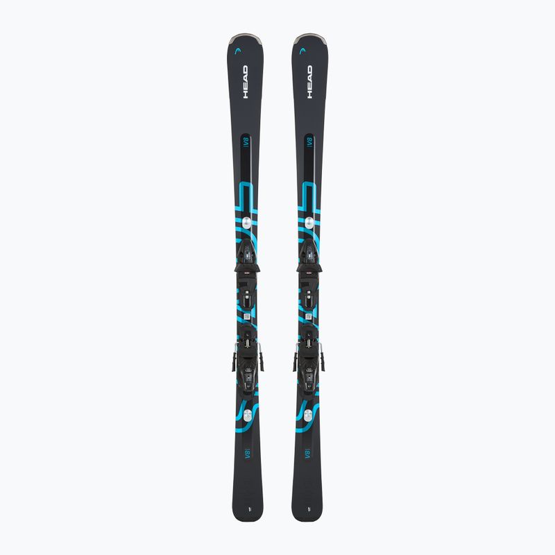 Ски за спускане HEAD Shape e-V8 SW AMT-PR + автомати Protector PR 11 GW anthracite/blue