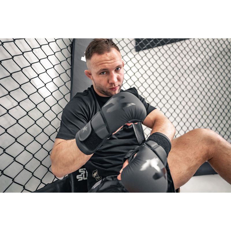 MMA HOOK FIGHTING спаринг ръкавици TX0-B4M0014 черни 8
