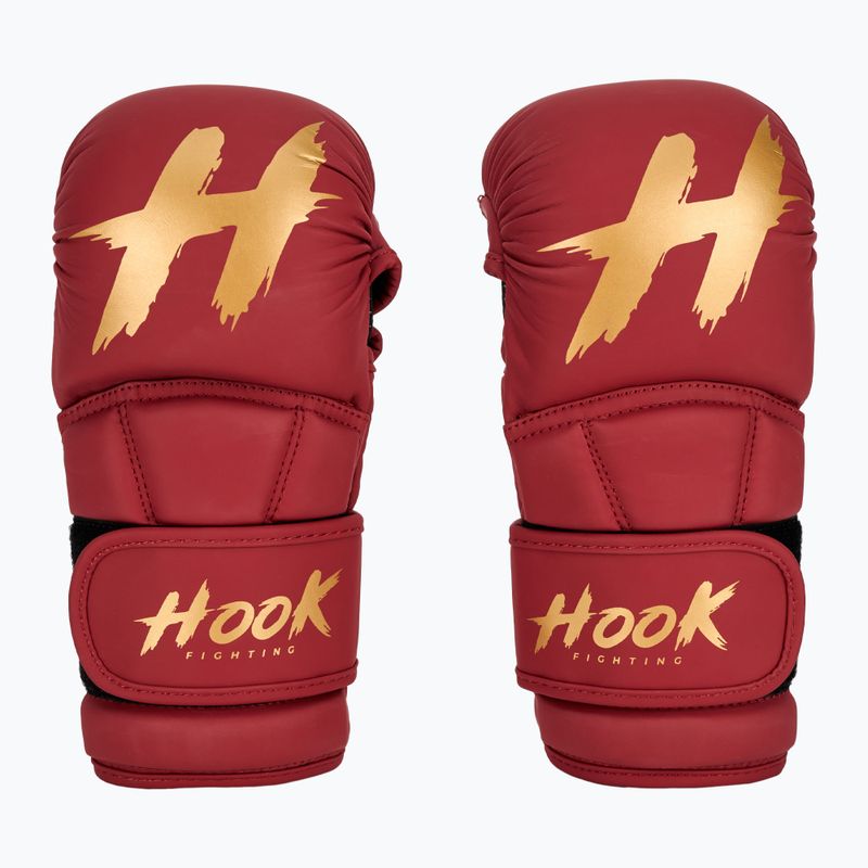 MMA HOOK FIGHTING спаринг ръкавици TX0-B4M0016 червен 3