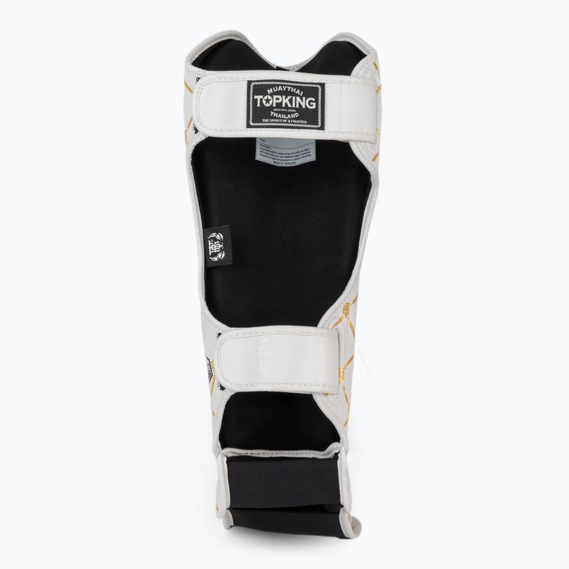 Протектори за подбедрици и стъпала Top King Chain white/gold 5