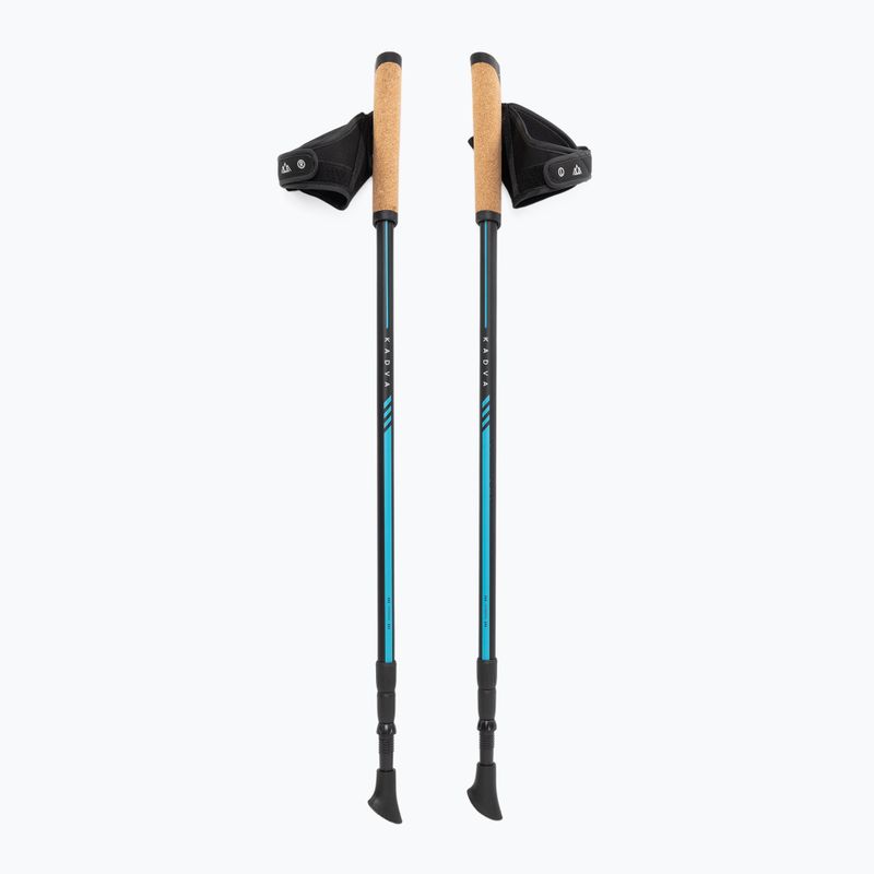 Регулируеми сини Nordic walking щеки KADVA Luna 10