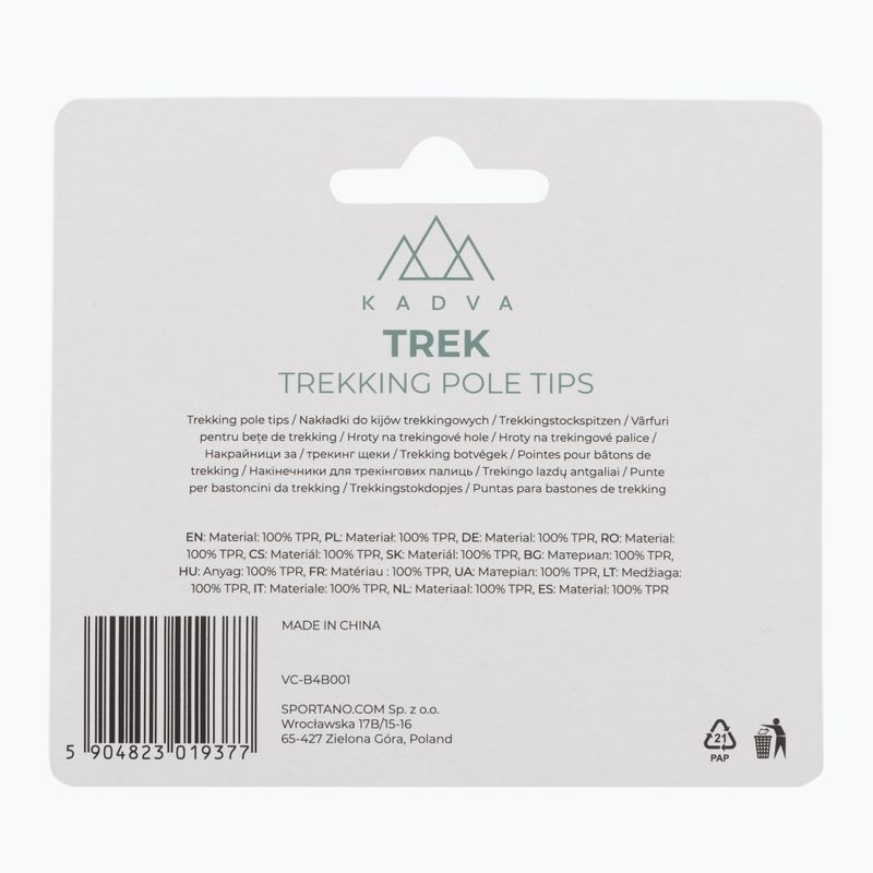Накладки за туристически щеки KADVA Trek черен 4