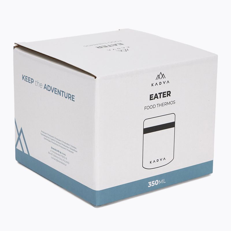 KADVA Изолиран контейнер за обяд Eater 350ml черен 6