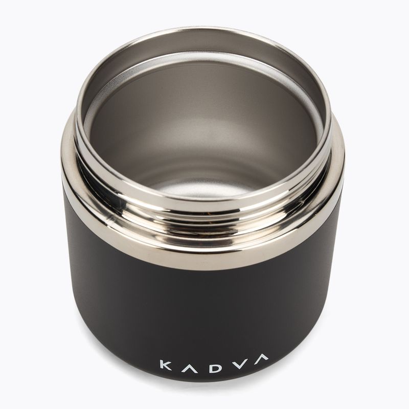 Изолирана кутия за обяд KADVA Eater 600 мл черна 5