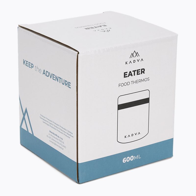 KADVA Изолиран контейнер за обяд Eater 600ml черен 6