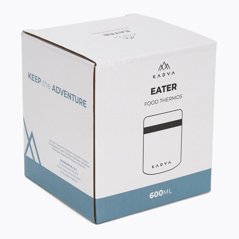 Изолирана кутия за обяд KADVA Eater 600 мл черна 6