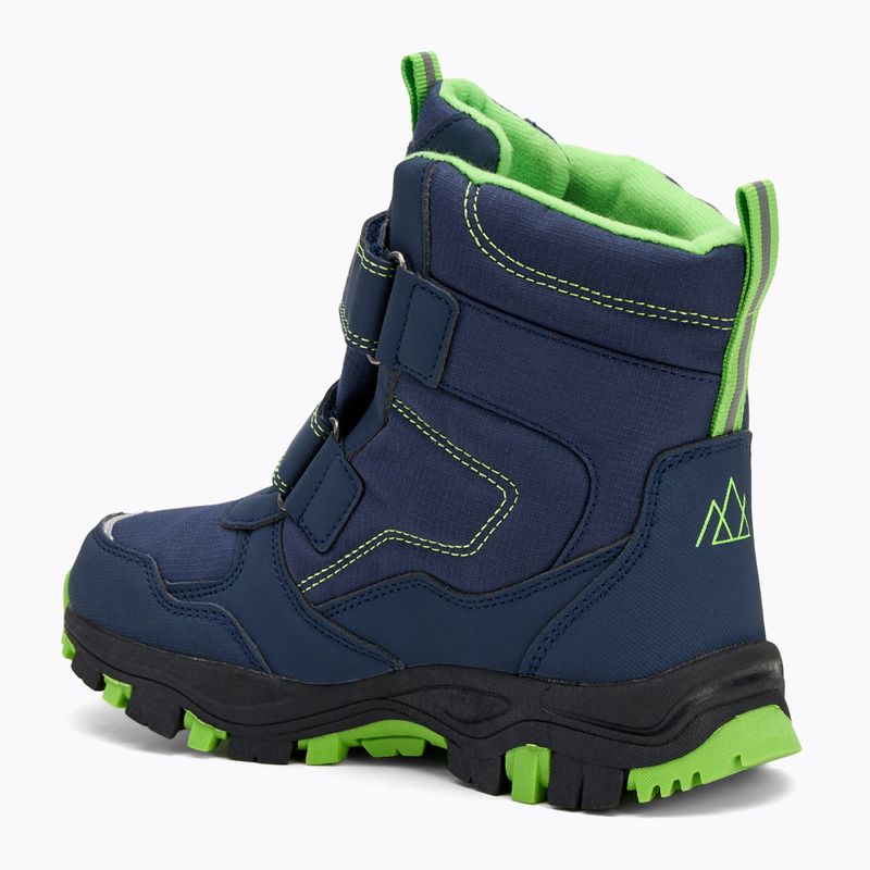 Детски ботуши за сняг KADVA Snowey Mid WP navy/green 4