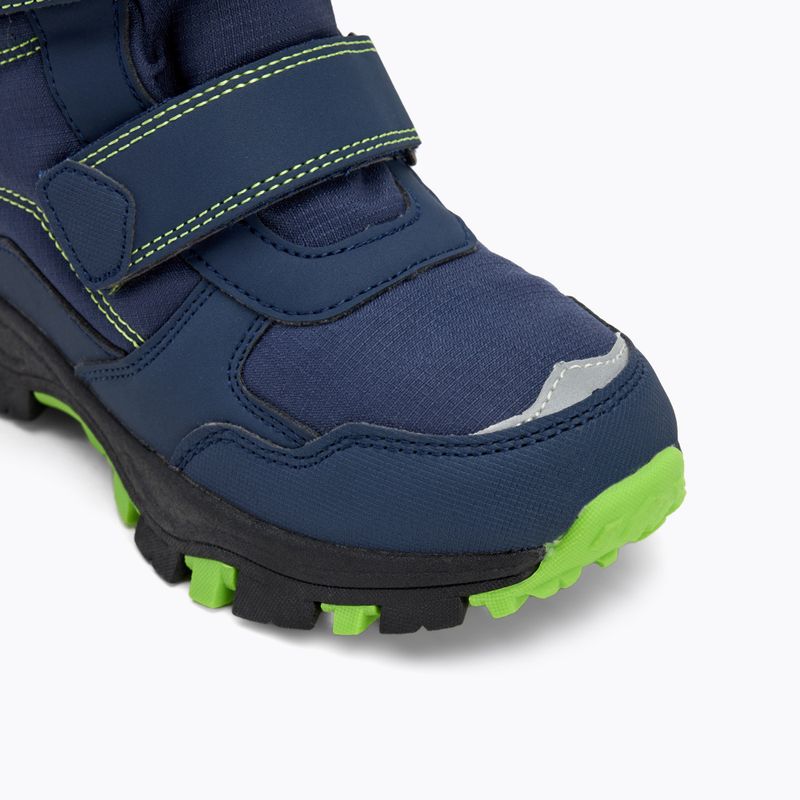 Детски ботуши за сняг KADVA Snowey Mid WP navy/green 8