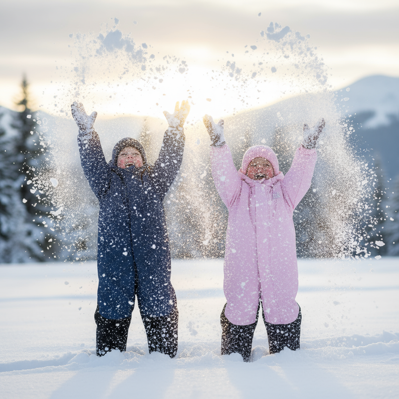 Детски ски гащеризон KADVA Kiko Jrg pink 9