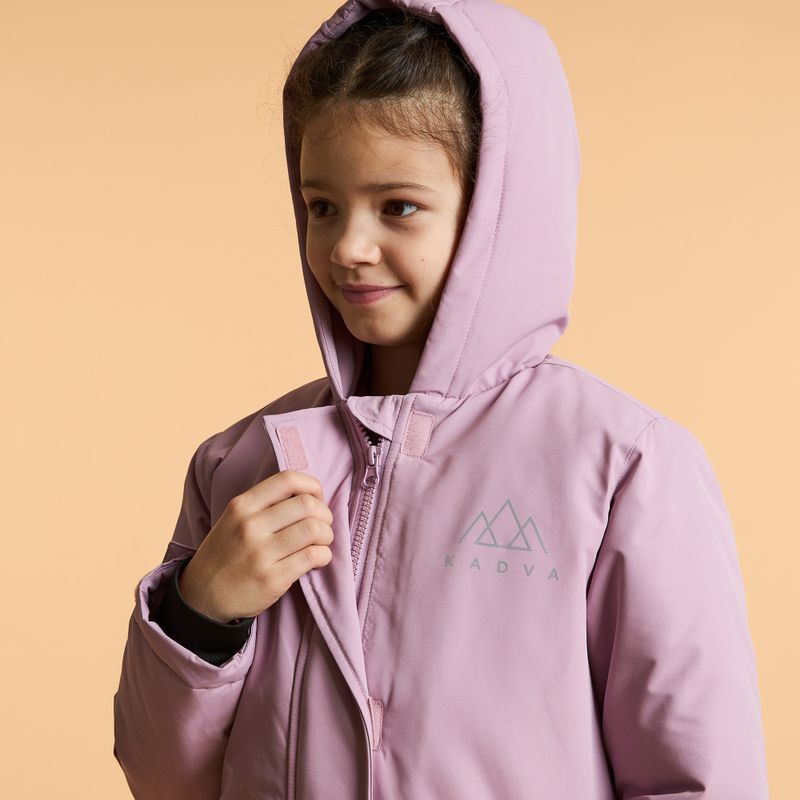 Детско скиорско яке KADVA Skiro Jacket Jrg pink 5