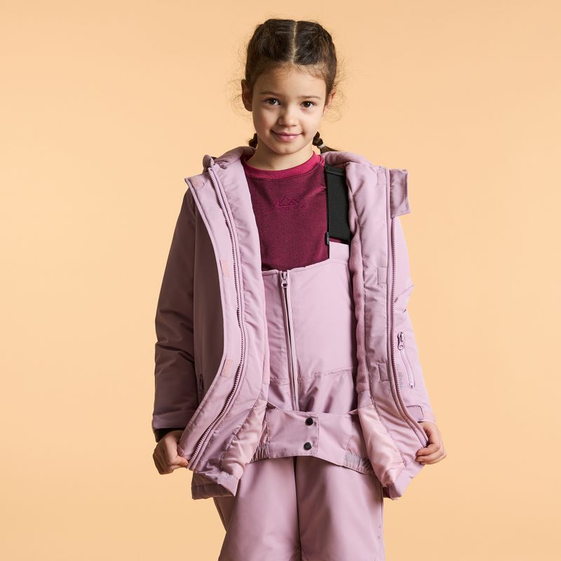 Детско скиорско яке KADVA Skiro Jacket Jrg pink 9