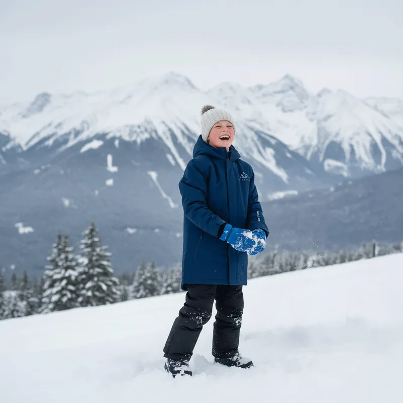 Детски скиорски панталони KADVA Skiro Pants Jrb navy blue 7