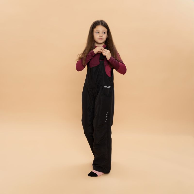 Детски скиорски панталони KADVA Skiro Pants Jr черен 3