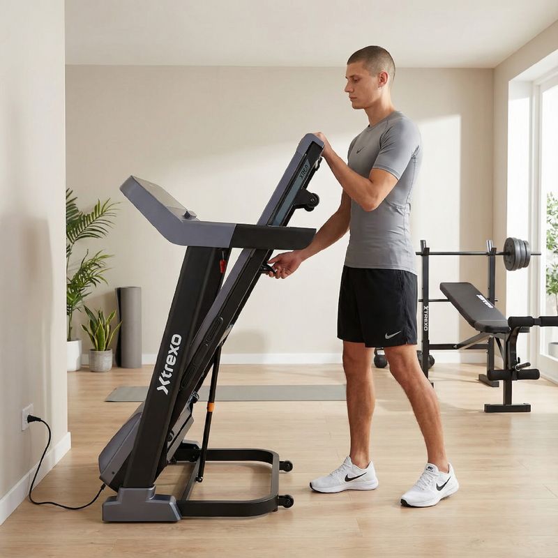 Електрическа пътека за бягане XTREXO X450 black 4