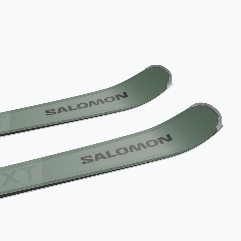 Пистови ски Salomon S/Max 8 XT + автомати M11 GW oil green/black/neon red 5