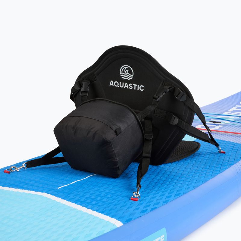 Седалка за каяк за SUP борд AQUASTIC AQS-B4I186-BK с чанта черна 2