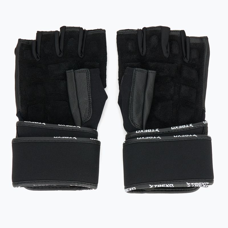 Ръкавици за фитнес TREXO GymRat black 3