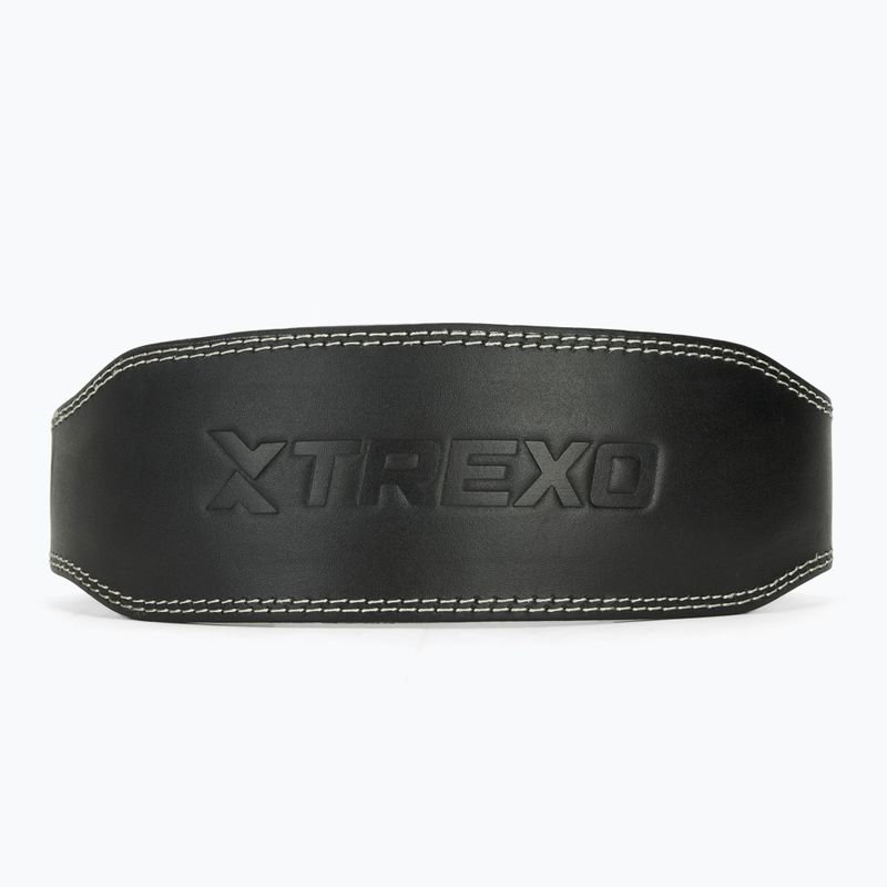 Колан за вдигане на тежести XTREXO GymRat leather black 4
