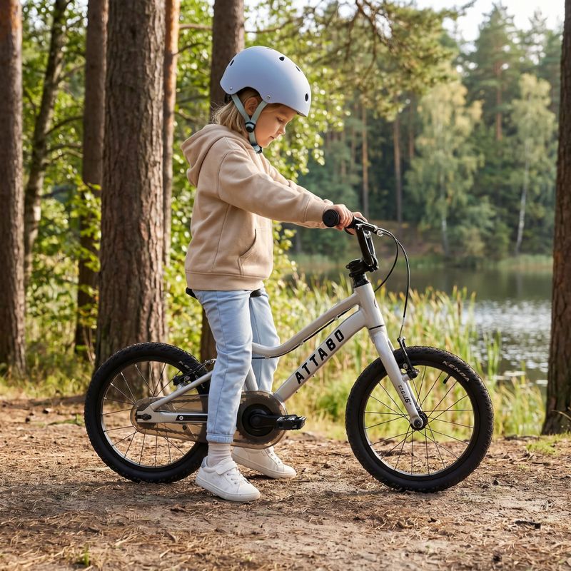 Детски велосипед ATTABO EASE 16" 7,3 kg silver 7