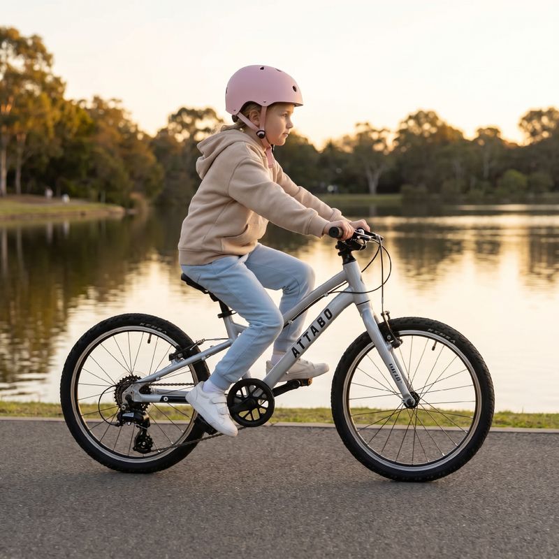 Детски велосипед ATTABO EASE 20“ 9,1 kg silver 6