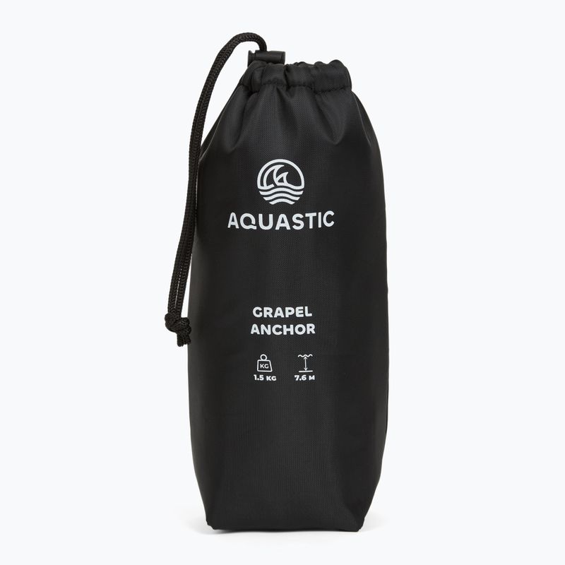 Котва за джет ски, каяк/SUP AQUASTIC 1,5 kg 7,6 m silver 6