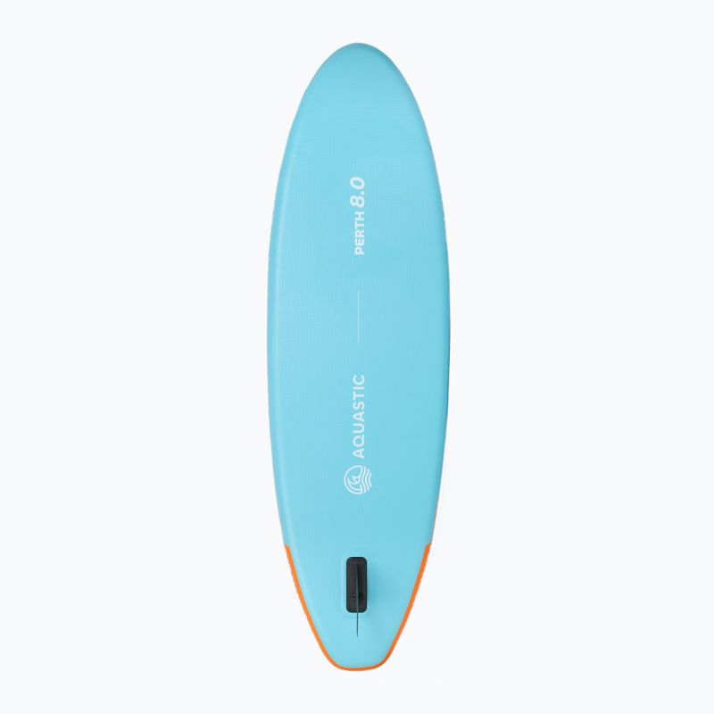 Комплект надуваема дъска SUP за деца AQUASTIC Perth 8'0" allround blue 4