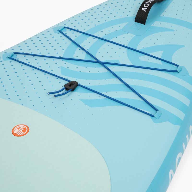 Комплект надуваема дъска SUP за деца AQUASTIC Perth 8'0" allround blue 7