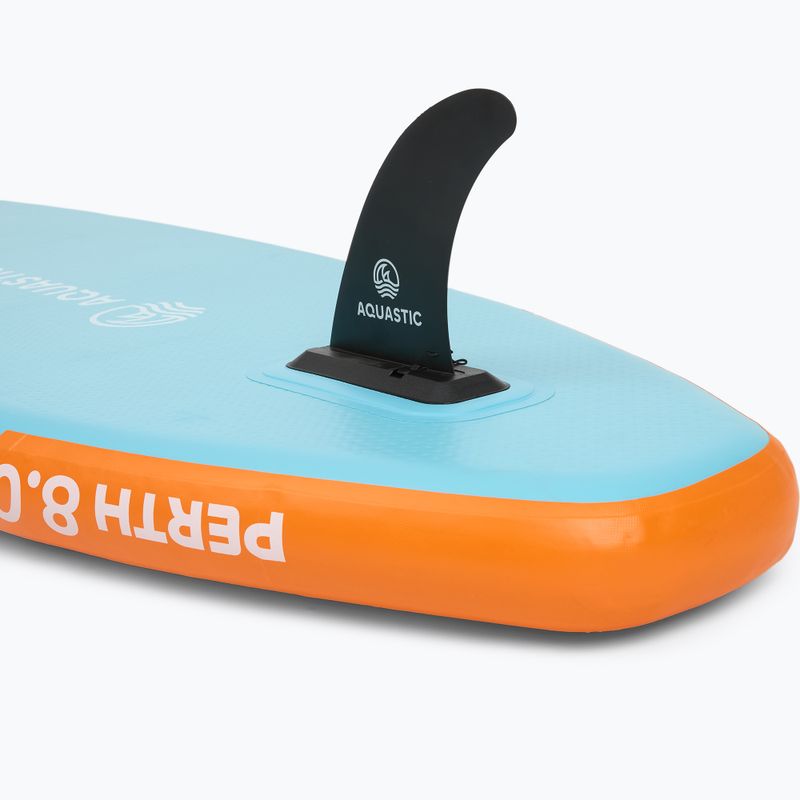 Комплект надуваема дъска SUP за деца AQUASTIC Perth 8'0" allround blue 13