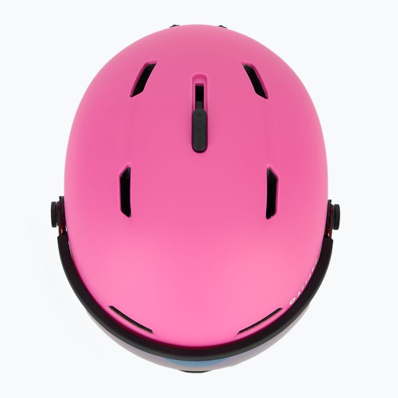 Детска скиорска каска ATTABO Avens 2.0 Jr Visor pink 8