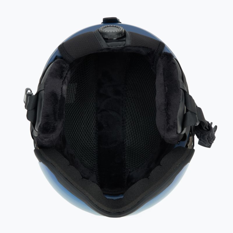Детска скиорска каска ATTABO Avens 2.0 Jr Visor blue 7