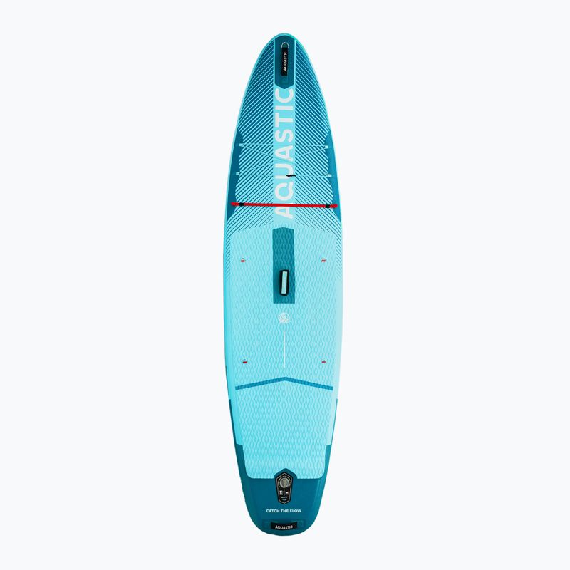Комплект надуваема дъска SUP AQUASTIC Perth Pro 11'2" all-round green 3