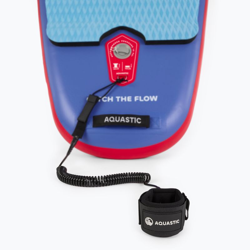 Комплект надуваема дъска SUP AQUASTIC Perth Pro 11'2" all-round blue 12