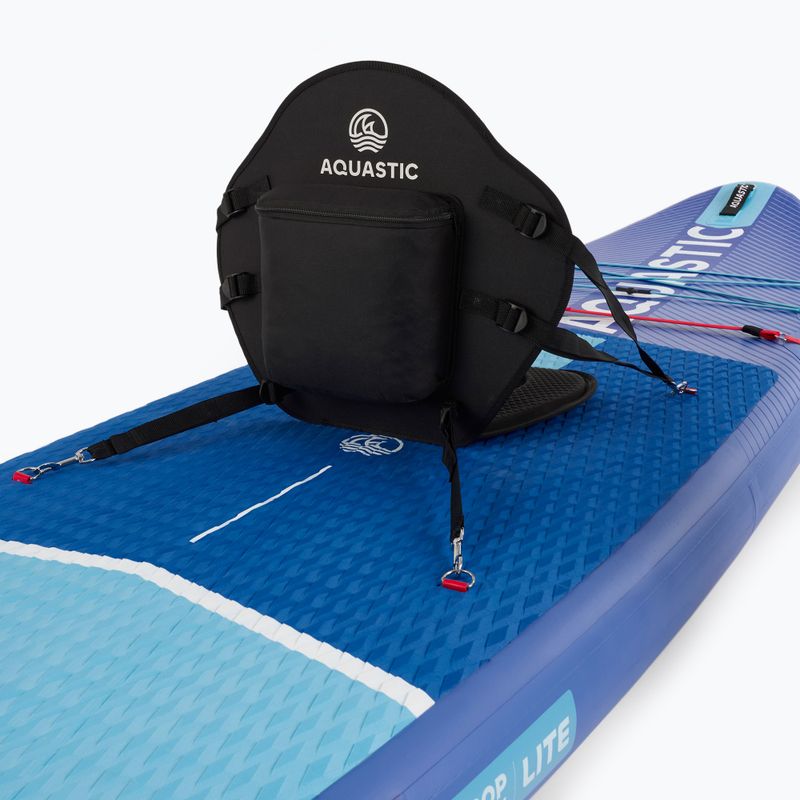 Комплект надуваема дъска SUP AQUASTIC Perth Pro 11'2" all-round blue 15