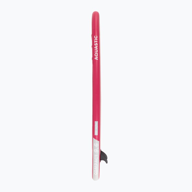 Комплект надуваема дъска SUP AQUASTIC Compact 9'6" pink 5