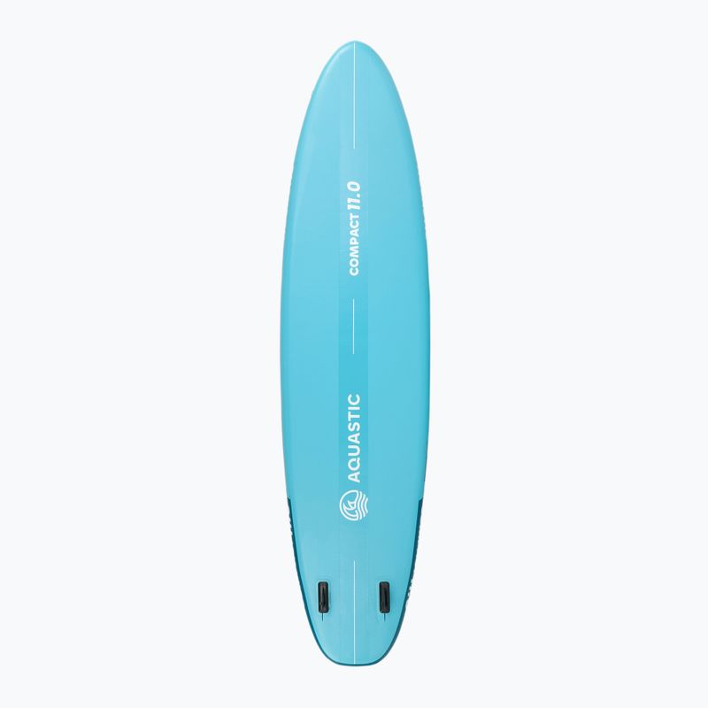 Комплект надуваема дъска SUP Compact 11'0" синя 4