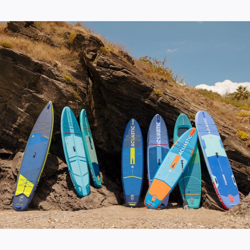Комплект надуваема дъска SUP AQUASTIC Perth 10'8" allround dark blue 26