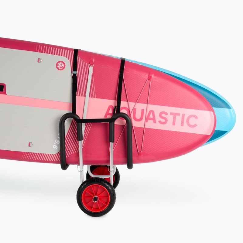 SUP AQUASTIC Количка за 2 дъски AQS-B5I015-NC сребърна 6
