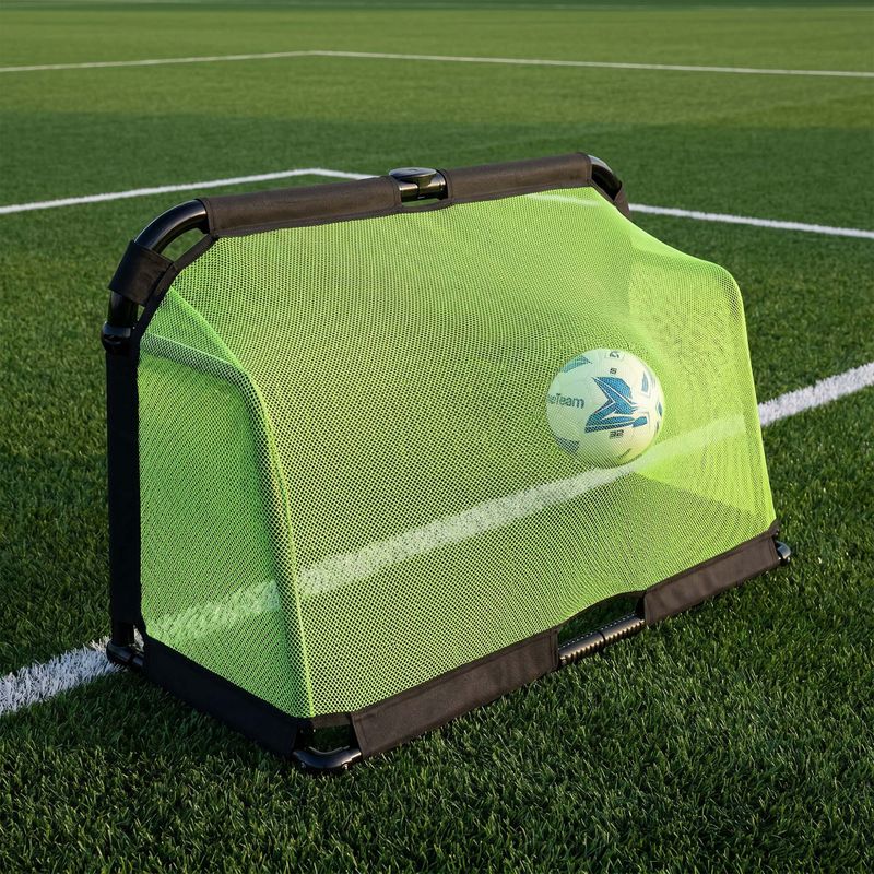 Футболна врата OneTeam SWIFTGOAL 150 x 90 cm foldable black/green 5