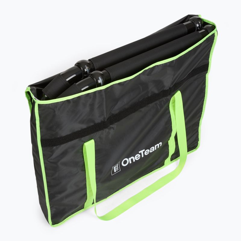 Чанта за носене на врата OneTeam Swiftgoal 120 x 70 cm black/green 7