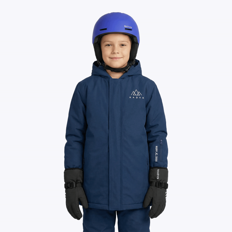 Детска скиорска каска ATTABO Avens 2.0 Jr blue 3