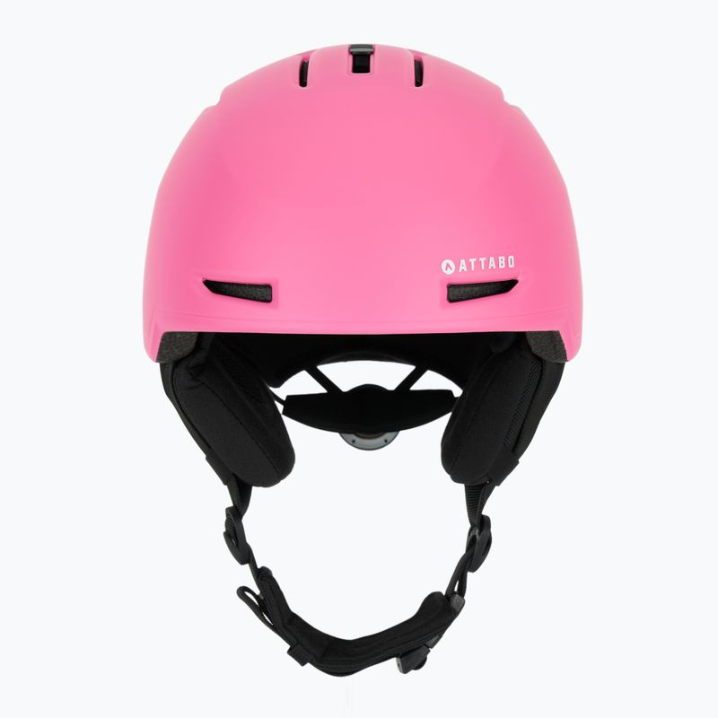 Детска скиорска каска ATTABO Avens 2.0 Jr pink 4