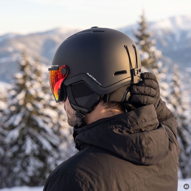 Скиорска каска ATTABO Avens 2.0 Visor black 7