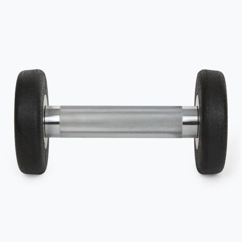 Гумен чугунен дъмбел XTREXO Pro 2 kg black 7