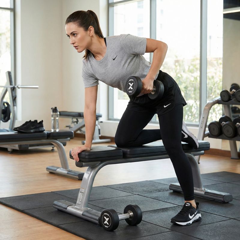 Дъмбел с гумено покритие XTREXO Pro 6 kg black 6