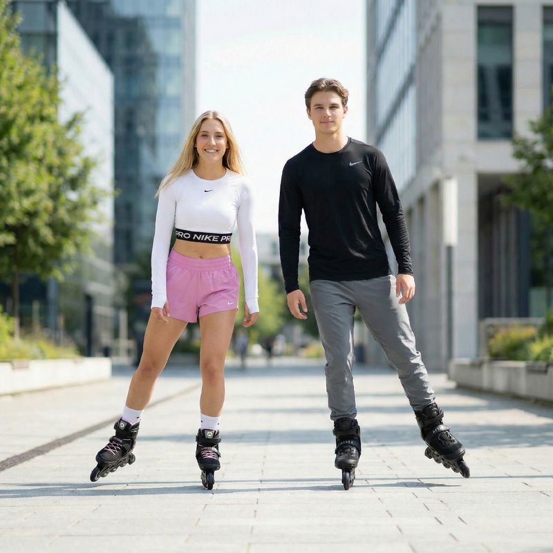 Мъжки ролери ATTABO OneFoot Fitgo system black 6