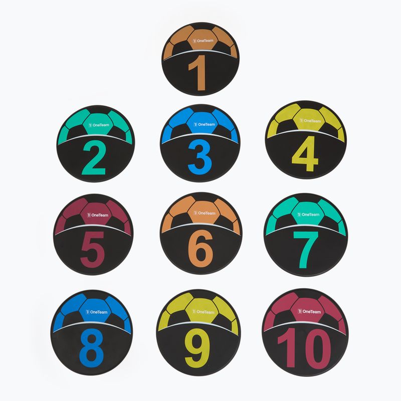 Тренировъчни маркери OneTeam TRF08 10 бр. SOCCER 5