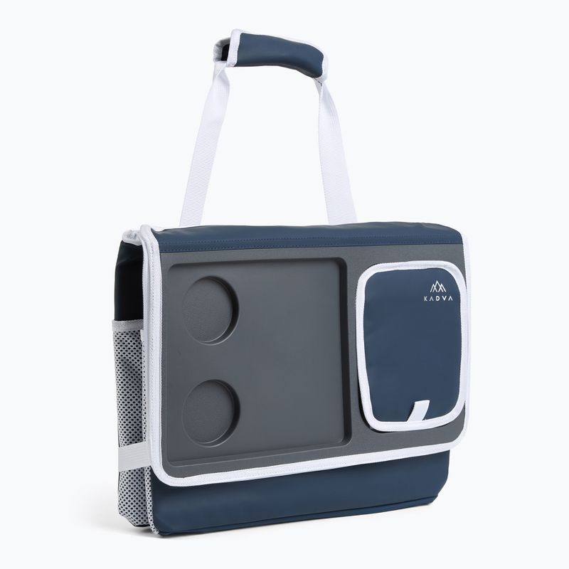 Туристически хладилник/Хладилна чанта KADVA foldable into Picnicer 30 l navy blue 10