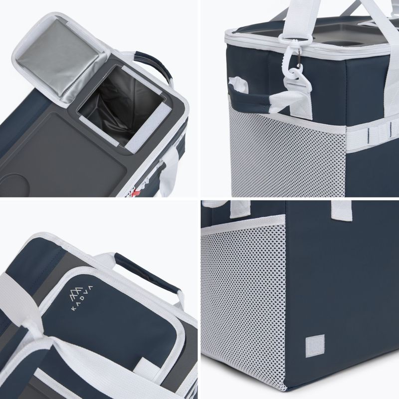 Туристически хладилник/Хладилна чанта KADVA foldable into Picnicer 30 l navy blue 7
