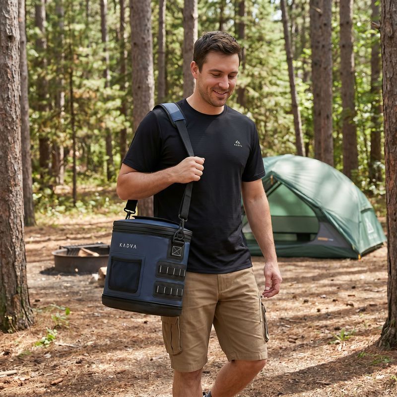 Туристически хладилник/Хладилна чанта KADVA flat Reducer layup 12 l navy blue 12